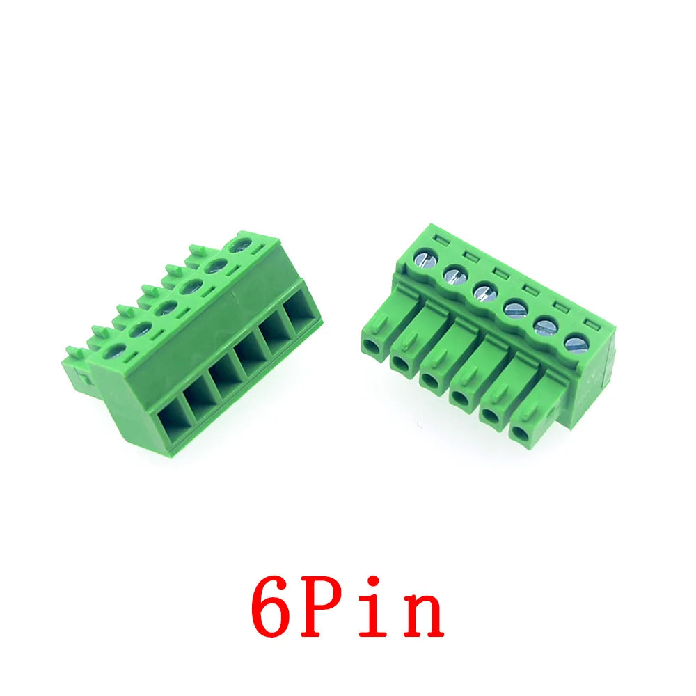 10PCS 15EDG 3.5MM KF2EDG PCB Screw Terminal Block Connector PLUG PIN HEADER SOCKET 2P-14PP