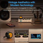 Douk Audio P1PLUS HIFI Valve Tube Preamp with Bluetooth / USB / Coaxial / Optical IN Headphone Amp DSD256