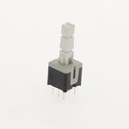 10pcs Free shopping 8.5*8.5 mm 6 Pin Mini Self-locking/Momentary Push Button Switch DIP DPDT Multimeter switch
