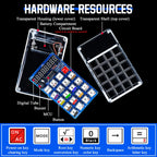DIY Electronic Kit LED Digital Tube Calculators Resistance Conversion 51 Microcontroller Control DIY Soldering Projects