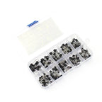 Transistor Assortment Kit TO92 PNP/NPN A1015 BC327 BC337 C1815 S8850 2N2222 2N2907 2N3904 2N3906 for Electronics DIY Repair