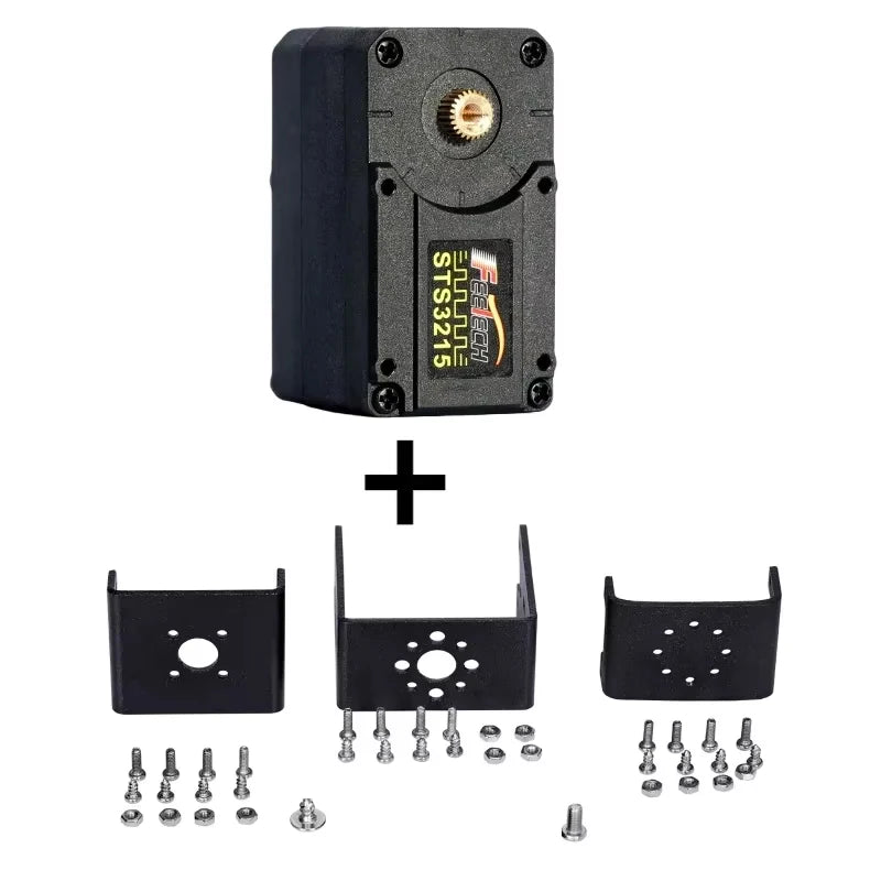 Feetech 30kg.cm Magnetic Encoding Servo RC 360 Degrees Continuous Rotation STS3215 High Precision Feedback TTL Servo Motor