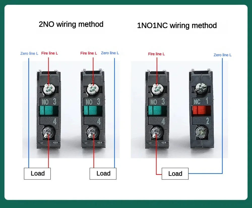 XB4 22mm Key Select Knob Switch 2/3 Position Self Locking Momentary Self Reset Key Emergency Stop Power Push Button Switch 10A