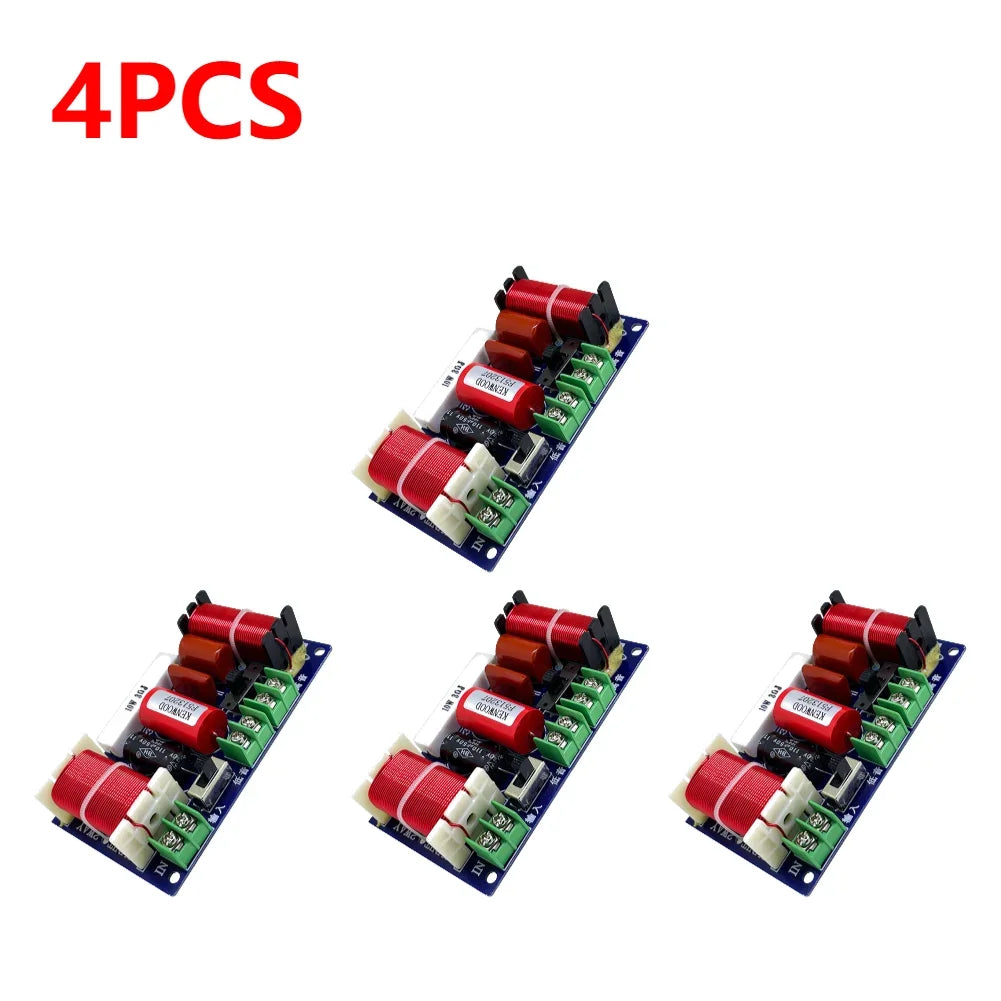 1-5pcs 2-Way 250W Speaker Crossover 2500-3000Hz Treble Medium Bass Filter Frequency Divider HiFi Stereo Audio Crossover Filter