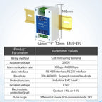 DC8-28V RS232 to RS485 Industrial Grade Converter High Speed Bi-Directional Transmission Modem EBYTE E810-Z01 E810-Z01M