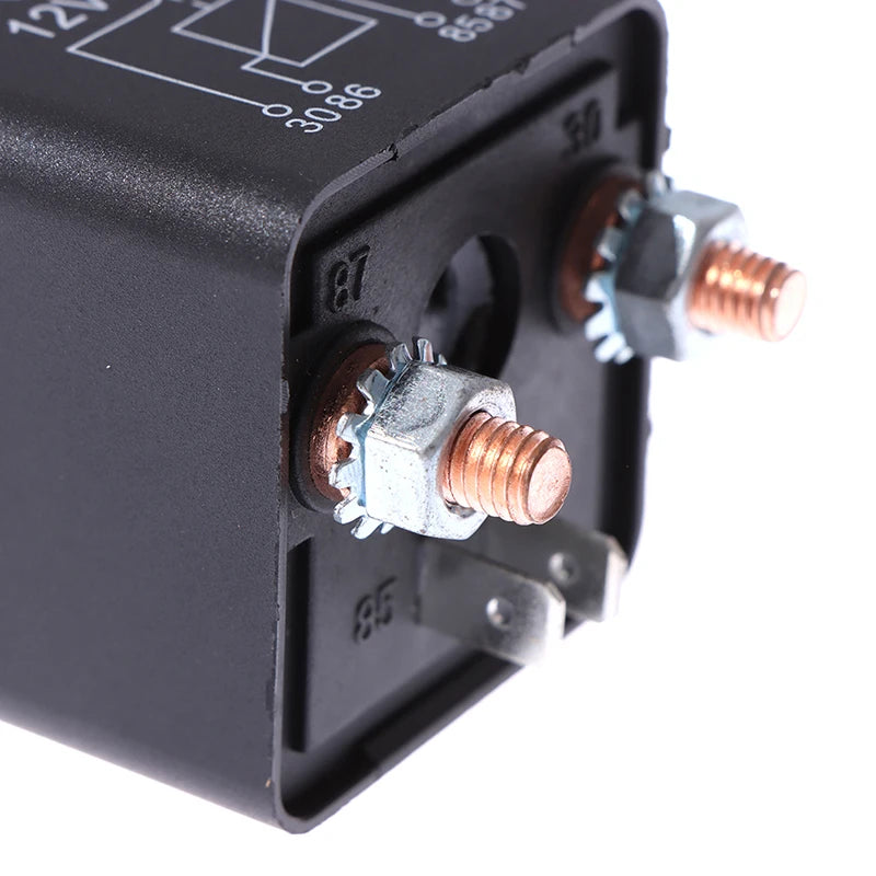 12V 200 Amp Heavy Duty Split Charge/Winch Relay for Car Van Boat 4 Pin