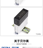 Integrated Rail Single Phase Solid State Relay 24V DC Control AC 220V Heat Sink SSR-25DA 60DA LK40AA LK10AA LK25AA LK25DD