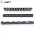 5pcs 2.54mm 3*40P Triple Row Straight 90D Right Angle R/A Breakaway Rohs Gold PCB Male Female Pin Header Connector 3x40pin