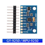 GY-9250 MPU9250 9-axis/9-axis Attitude Sensor Board Module IIC/SPI Gyro+Accelerator+Magnetometer Measurement Sensor Module 3-5V