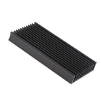 1Pc 50*100*12.7mm Aluminum Heatsink Cooler Radiator For High Power LED IC Fan Power Amplifier Heat Sink