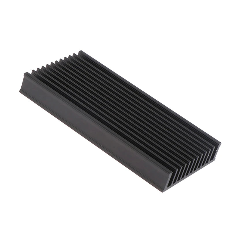 1Pc 50*100*12.7mm Aluminum Heatsink Cooler Radiator For High Power LED IC Fan Power Amplifier Heat Sink