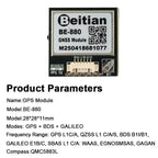 BK Series GNSS GPS Module M9140 Chip High Precision Navigation Receiver Sensor Compatible with Arduino RPI Drone Flight DIY
