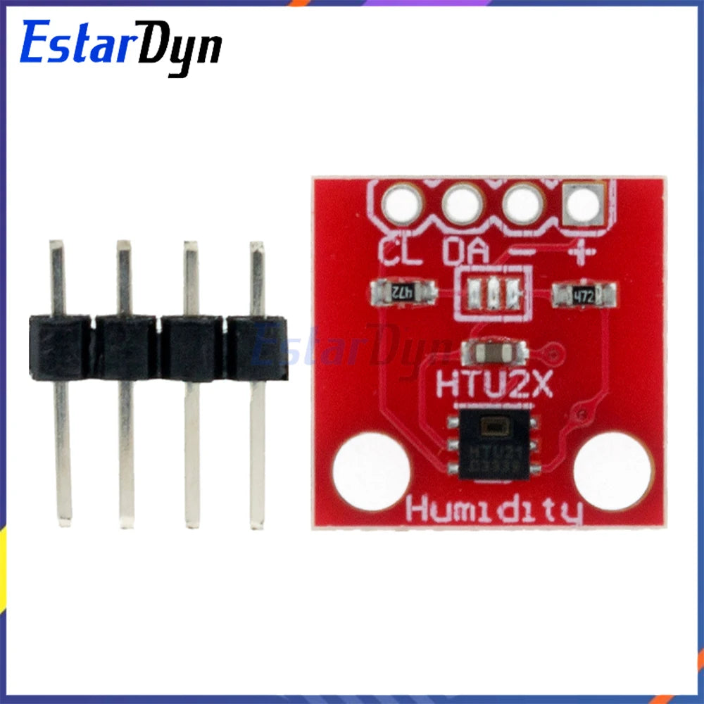 HTU21D Temperature Humidity Sensor Module, I2C High Precision Replace SHT21 SHT20 for  ESP32, GY-213V Board