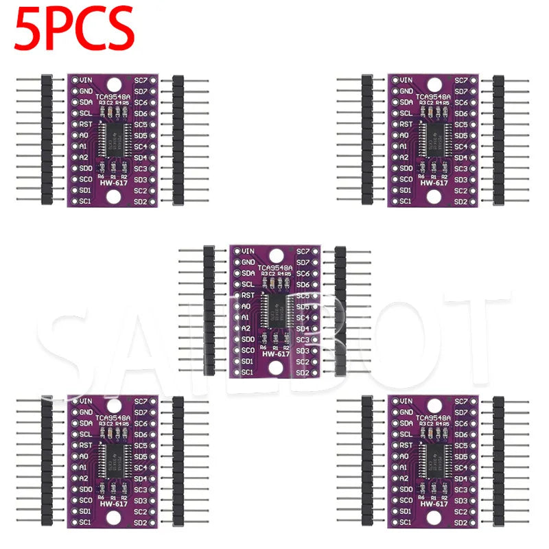 TCA9548 TCA9548A 1 To 8 I2C 8-channel IIC Multi-channel Multiplexer Breakout Module for Arduino Development Expansion Board