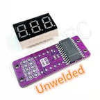 MAX7219 0.36 Inch 3 Bits Digital LED Display 7 Segment Module Unwelded 6 Color Available for Arduino STM32 STC AVR ESP32