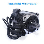 AASD-15A Driver 80ST-M02430 AC Servo Motor Kit  2.39N 750W 3000rpm 220V Single-Phase Ac Drive DIY Precision Simulators  ﻿