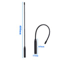 1PCS LoRa Wan Whip Antenna 863-870MHz 864MHz 868MHz 869MHz Soft Antenna for Meshtastic High Efficiency Omnidirectional Antenna