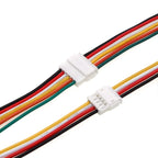 5Pairs Mini Micro ZH 1.5mm 2P 3P 4P 5P 6Pin Male Female Plug Connector With Wire Cables UL1571 28AWG 150MM