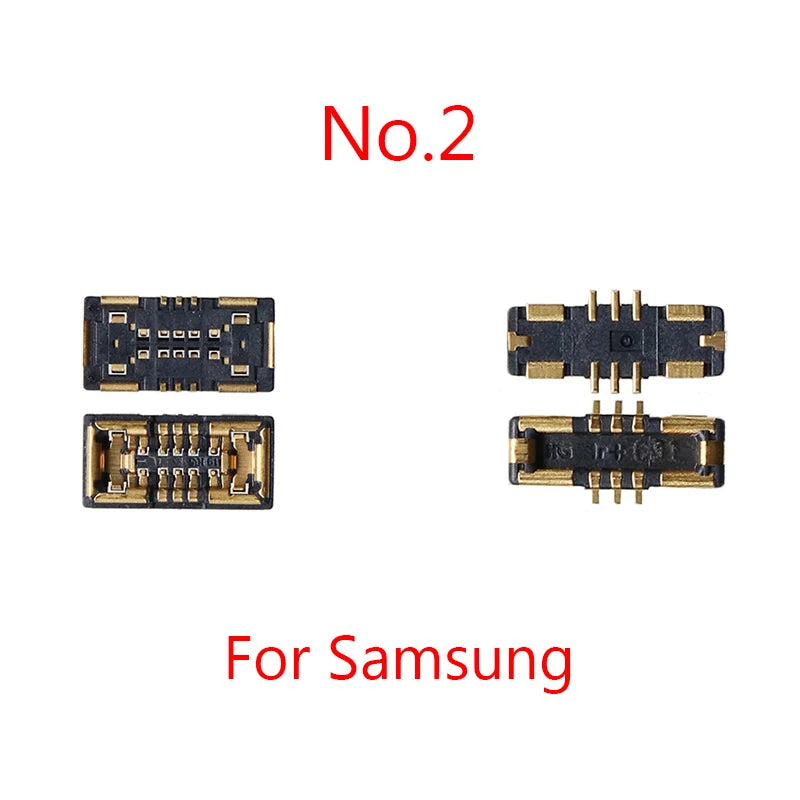 2sets Battery FPC Connector On Board For HUAWEI Honor Xiaomi Redmi Meizu OPPO VIVO Lenovo Samsung Sony ASUS Pixel Infinix Tecno