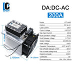 LCTC Three Phase Solid State Relay SSR Zero Cross 3-phase Load Relay 3-32VDC Control With Radiator 380V10A 25A 40A 60A 80A 100A