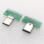 USB 3.1 Type-C Connector Male Female Type C Test PCB Board Universal Board with USB3.1 Port Test Board Socket