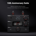 AIYIMA D20 HiFi DAC Decoder AK4493SEQ ES9039Q2M XMOS XU316 USB DSD512 Bluetooth 5.1 LDAC RCA XLR Audio Converter VU Meter