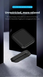 MINI Wireless Charger Station with Cooling Hole for iPhone 17 16 Pro Max 15 14 13 12 Samsung Xiaomi Pro Max Fast Charging Pad