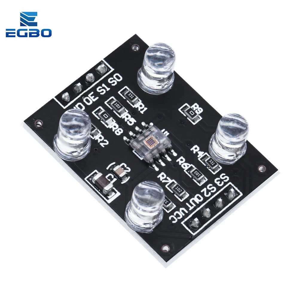 1~5PCS EGBO Color sensor GY-31  TCS230 TCS3200 Color Recognition Sensor Detector Module DC 3-5V Input