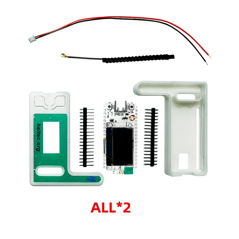 2PCS Heltec WiFi LoRa 32(V3) Dev-board BLE LoRa OLED ESP32-S3FN8 Onboard 0.96-inch 128*64 Dot Matrix OLED Support the Arduino