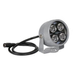 Gadinan 4 array LEDs Infrared Waterproof Night Vision IR illuminator Light 850nm CCTV Fill Light DC 12V For CCTV Security Camera
