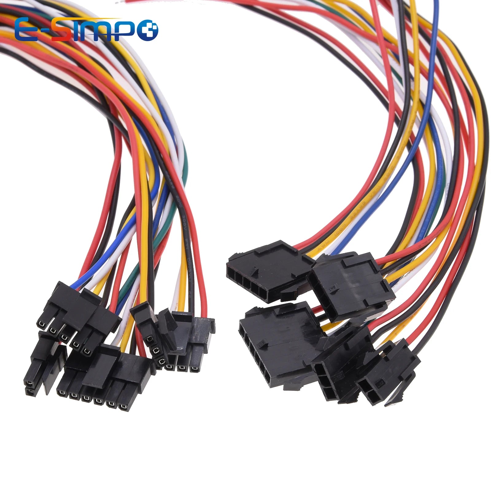 5pc Micro-Fit MX3.0 Single Row 2/3/4/5/6Pin Male Female 43025 43020 Plug Receptacle 20AWG 20/30/50cm Wire Connector Cable Harnes