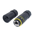 Cat7 Waterproof RJ45 Coupler, Waterproof Ethernet Connector Shielded IP68 Female to Female Waterproof Ethernet Coupler