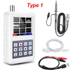 DSO PRO Handheld Digital Oscilloscope Portable Palm Size Oscillograph 5M Bandwidth 20MS/s Sampling Rate with P6100 BNC Probe
