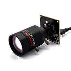 Global Shutter USB3.0 Camera 2.3MP 120FPS Plug And Play M12 Varifocal Lens 10X Zoom Video Camera for Machine Vision Live Stream