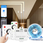 Sequential Led Strip 24v 10M 15M 20M 2835 WS2811 Horse Running LED Ribbon Flowing Water Tape Light with SP636E RF APP Controller