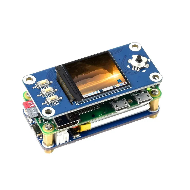 Waveshare UPS HAT (C) 5V Uninterruptible Power Supply UPS HAT Board For Raspberry Pi Zero Zero 2 W UPS