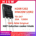 5/10/20PCS 100% Brand New Original and Quality H20R1202 20R1202 IHW20N120R2 TO-247 20A 1200V IGBT induction cooker triode