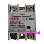 Authentic Original FOTEK Single phase Solid State Relays SSR-10AA 25AA 40AA 50AA 75AA 05DD 10DD 25DD 50DD 75DD -H