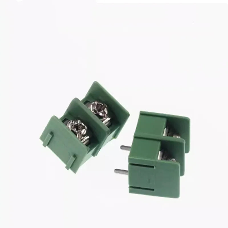 10pcs KF7.62 2P Pitch Connector PCB Screw Terminal Block Connector 2Pin