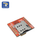 Smallest SIM800L GPRS GSM Module Kit MicroSIM Card Core BOard Quad-band TTL Serial Port With the Antenna DIY