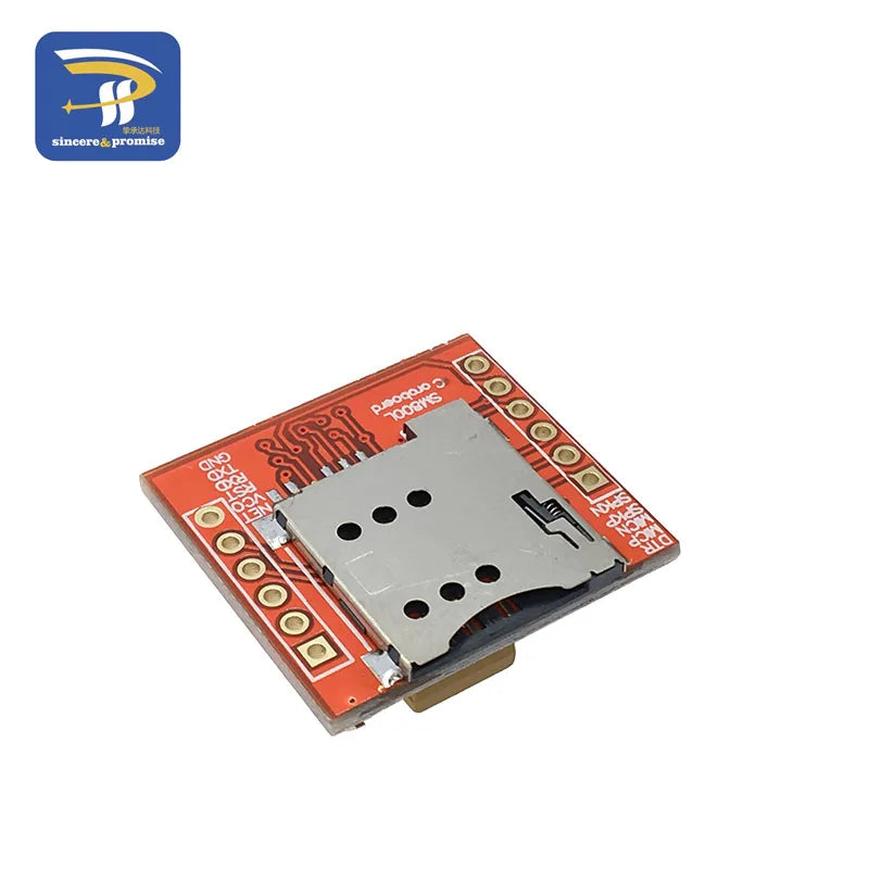 Smallest SIM800L GPRS GSM Module Kit MicroSIM Card Core BOard Quad-band TTL Serial Port With the Antenna DIY