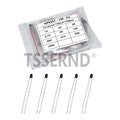 100pcs=10value*10pcs NTC Thermistor Resistor Kit NTC-MF52AT 1K 2K 3K 4.7K 5K 10K 20K 47K 50K 100K +-5% 3950B