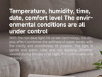 DUKA TH2 E-ink Smart Hygrometer Thermometer Home Indoor Temperature Humidity Meter Sensor Gauge Weather Station Mijia Home APP