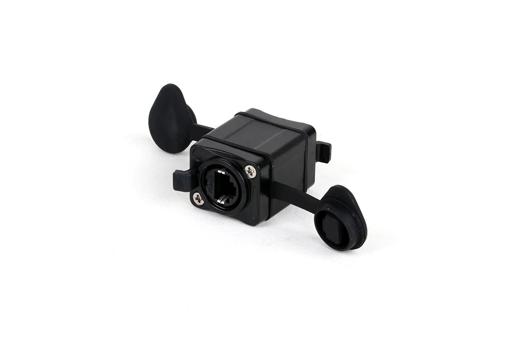 1pc RJ45 Feedthrough Coupler,STP RJ45 CAT6 Network Female Straight Coupler Converter Ethernet Extension Adapter