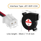 1 Pcs 4020/5015 Blower Turbo Cooling Fan Brushless DC 5V&12V&24V 3D Printer With 2Pin Dupont Wire Cooler 30cm Wire for J-head