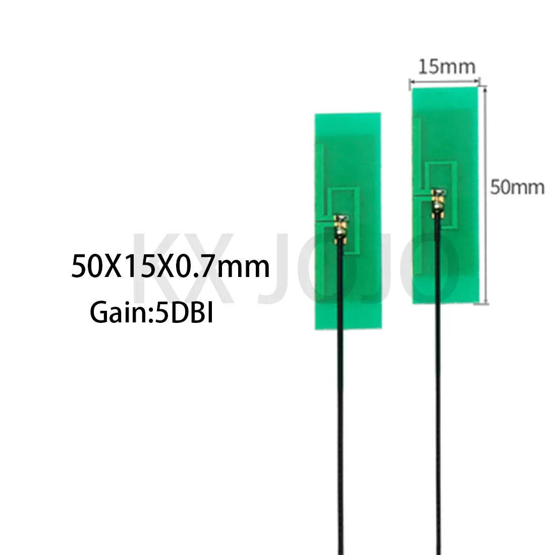 Built-in PCB Antenna 1pcs 2.4G 5.8G Dual-frequency WIFI Module Omni Directional High-gain Antenna IPX Ufl 1/Soldering Bluetooth
