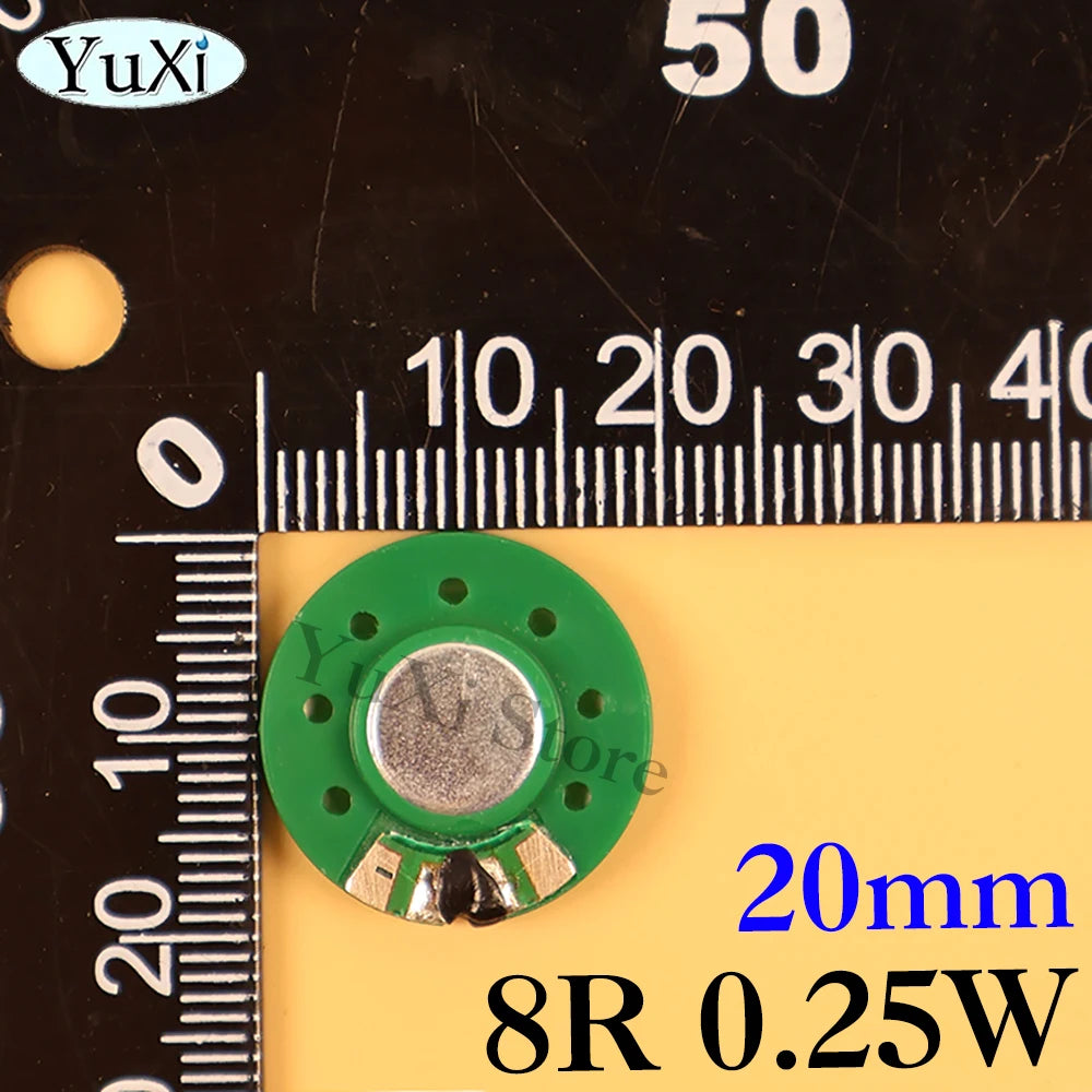 2Pcs 8 Ohm 0.25W 0.5W Horn Loudspeaker 8R Diameter 20mm 21mm 23mm 27mm 29mm 36mm 40mm LoudSpeakers