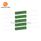 5PCS RX21 10W Wire Wound Resistance 5% 0.05 0.1 0.15 0.2 0.51 0.68 1 2 3 5.1 10 15 20 51 68 82 100 220 510 820 1K ohm Resistor