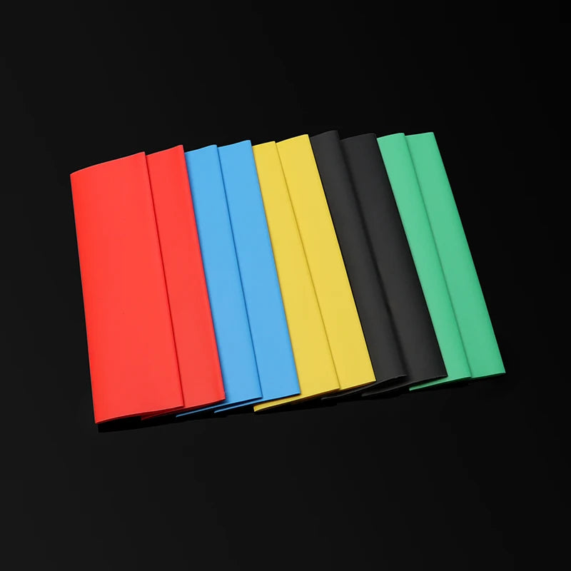2:1 Heat Shrink Tube Kit Thermoresistant Shrinkage Tubing Wire Wrapping Electrical Connection Cable Insulation Sleeved Protecter