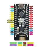 RF-Nano for Arduino Nano V3.0, Micro USB Nano Board ATmega328P QFN32 5V 16M CH340, Integrate NRF24L01+2.4G wireless